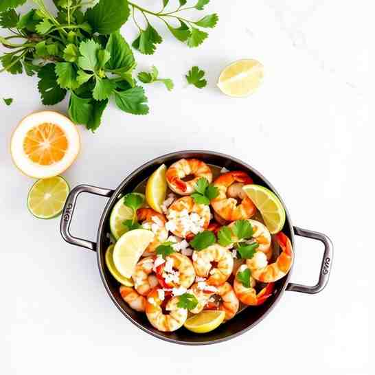 Tropical Coconut-Lime Skillet - Unique Seafood Recipe